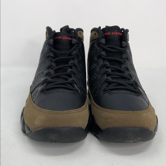 Nike Air Jordan 9 Retro (GS) Olive HV4574-030 Youth Sneakers - Size 4y